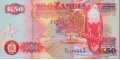 Zambia 50 2001 UNC P-37/c